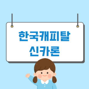 한국캐피탈 신카론